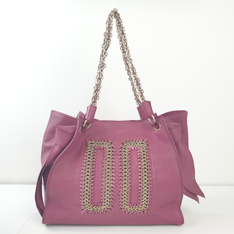 닥스DD 가죽체인토트백