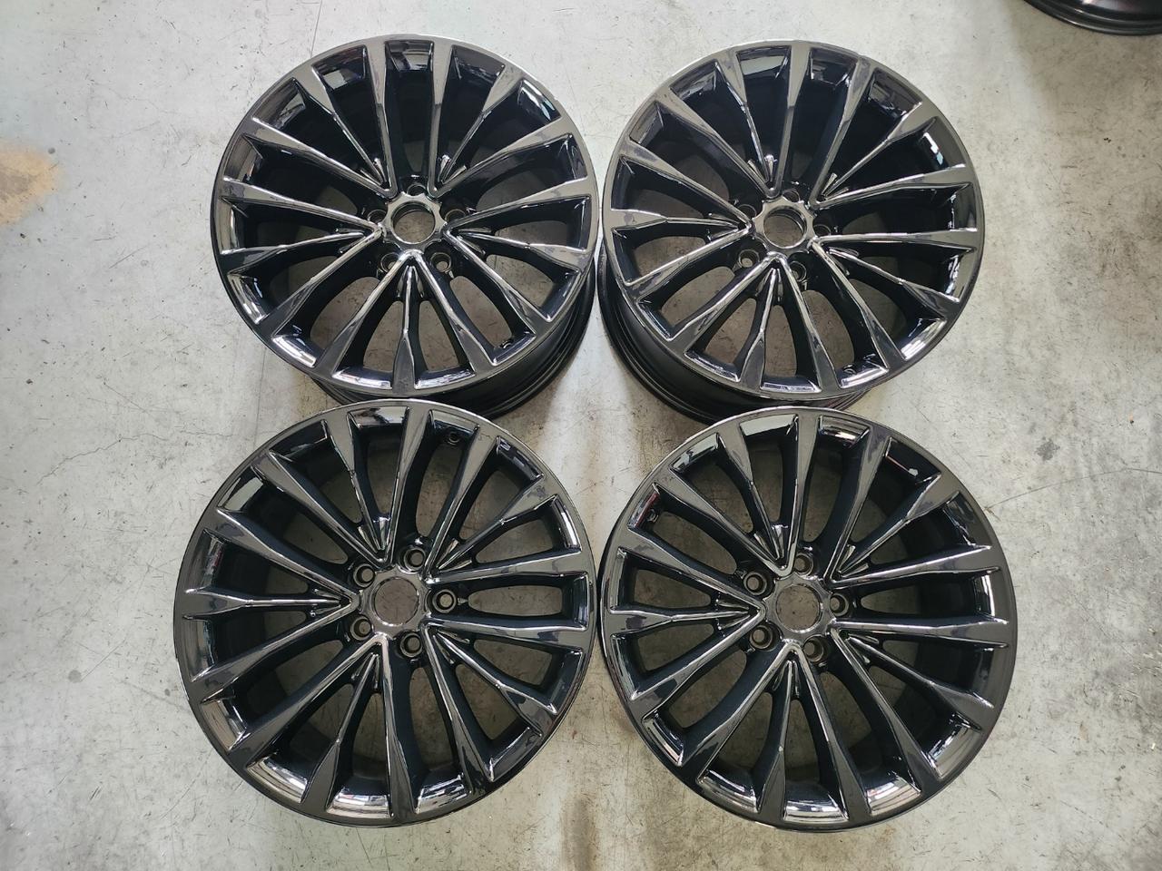 BMW G30 5시리즈 18인치 럭셔리 블랙휠 순정휠 중고휠 팝니다