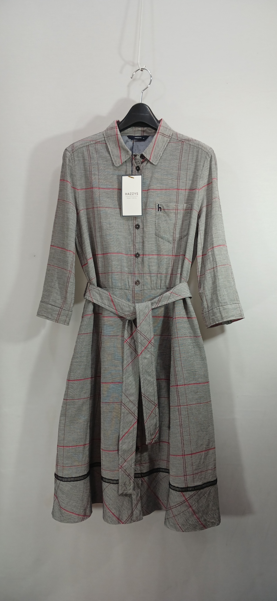 헤지스 면ㆍ 마 혼방 원피스 (새상품)