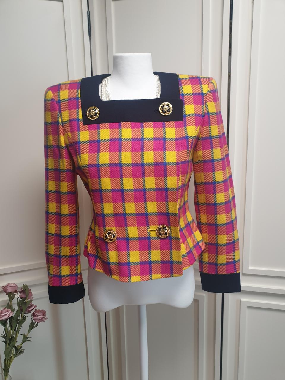 빈티지스퀘어자켓