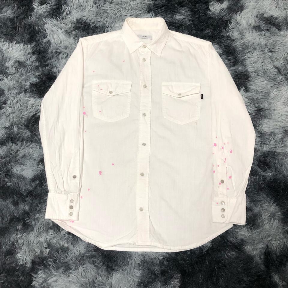 디젤 페인팅 멀티포켓 셔츠