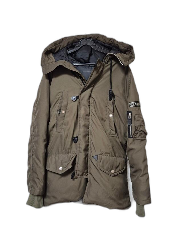 US에어포스 오리털 여자 겨울용 미군 여성야상덕다운패딩점퍼66