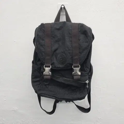 키플링 미니 블랙 빈티지 복조리 가방 백팩