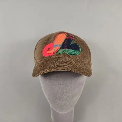 MLB 키즈 코듀로이 볼캡 모자