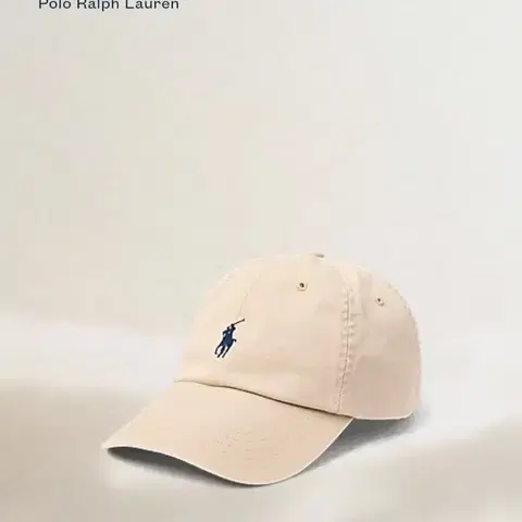 폴로랄프로렌 코튼 치노 볼캡