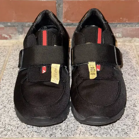 90s 빈티지 프라다 스포츠 스니커즈 아메리카 컵 265 41