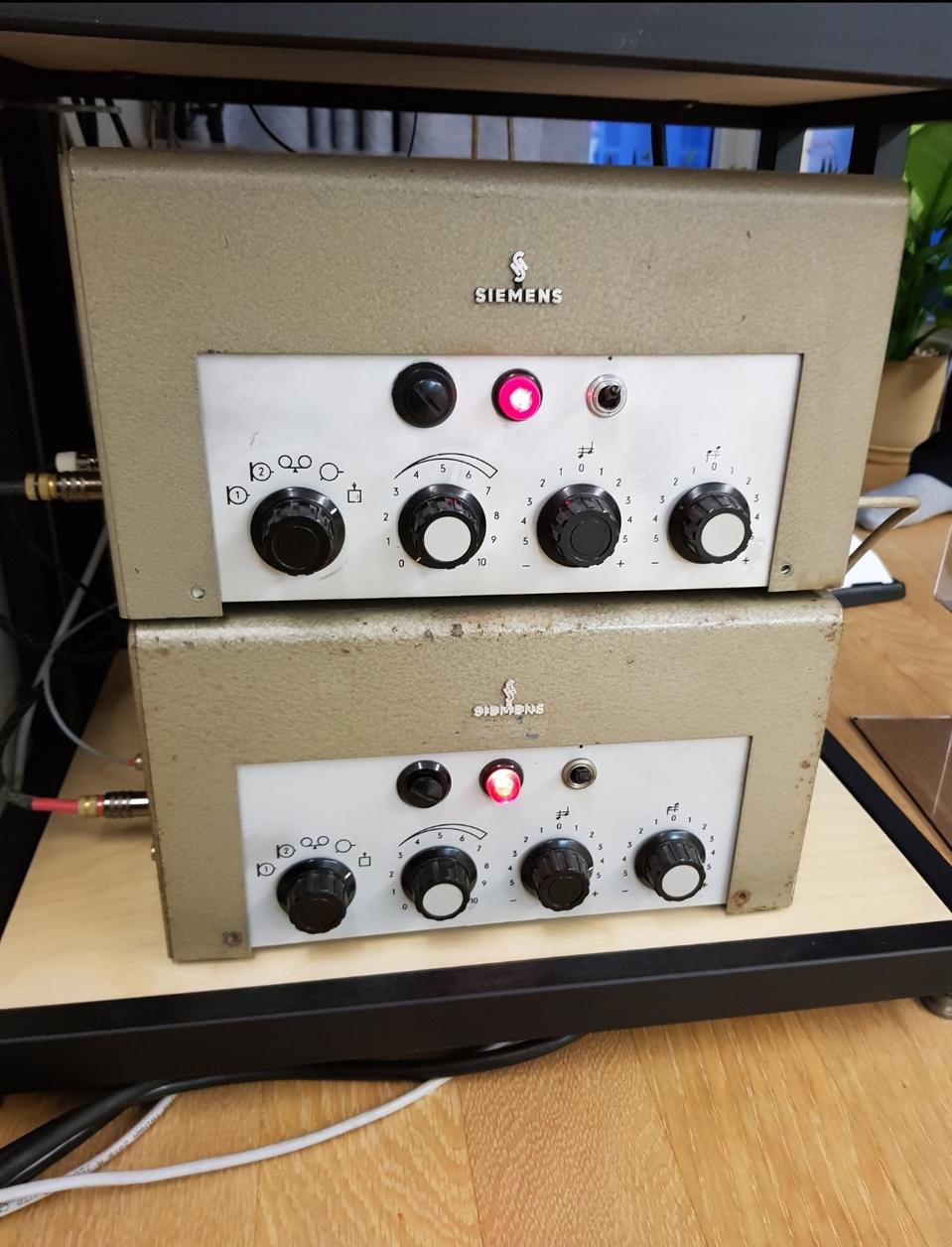 빈티지 지멘스 클랑 EL84 앰프