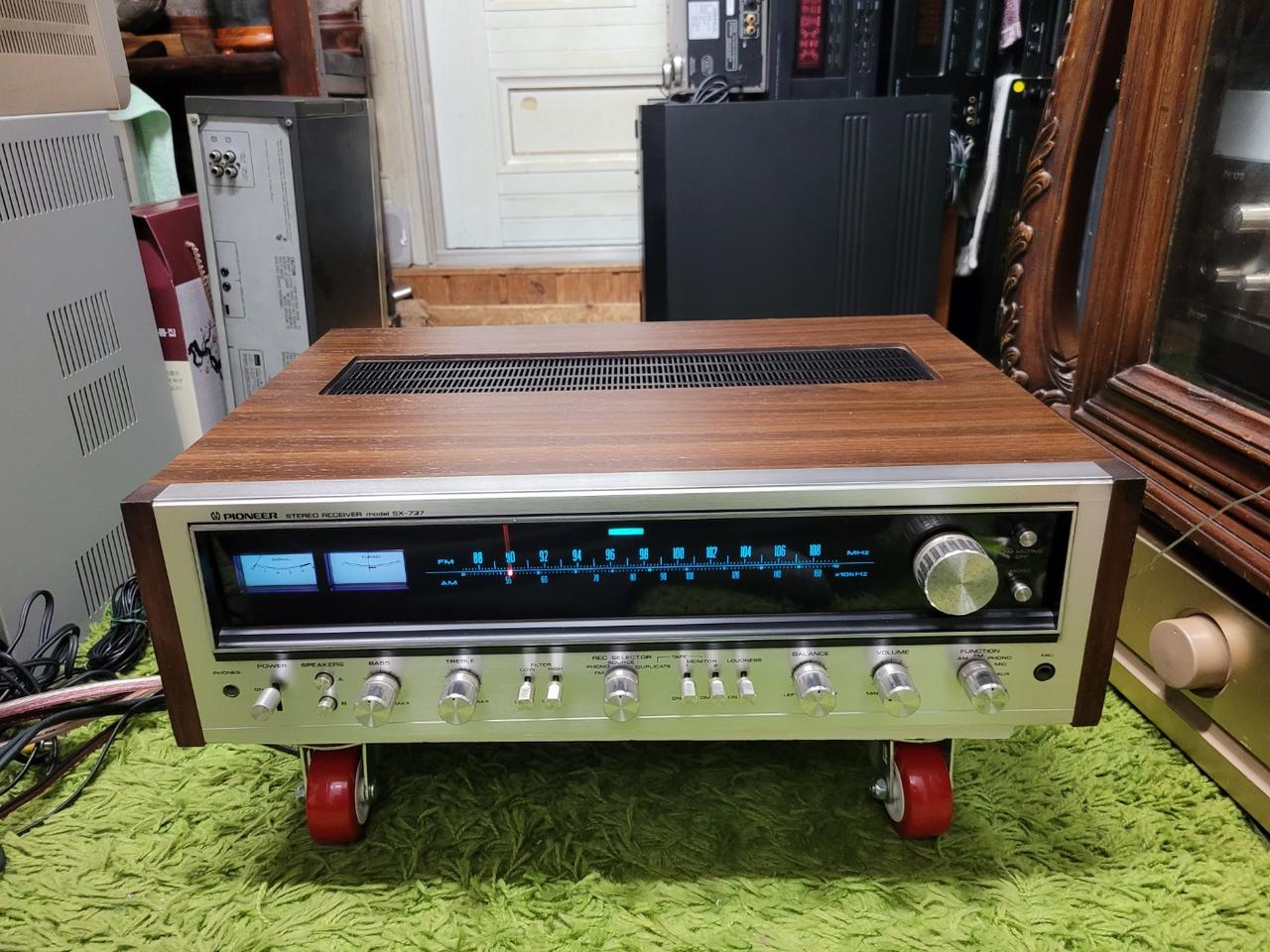 파이오니아 SX 737 리시버 110V