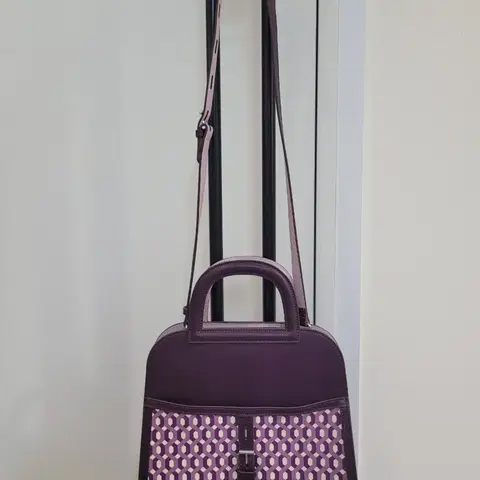 센존 소가죽 시그니쳐 패턴 크로스백 토트백 새상품급