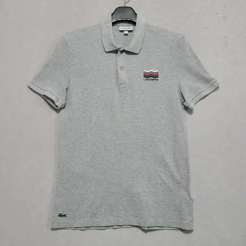 라코스테 그레이 반팔카라티 남95-슬림100 ㅡ0526