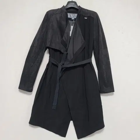 ㅡ새상품 베라왕 블랙 스웨이드 오픈자켓 여66 ㅡ0522