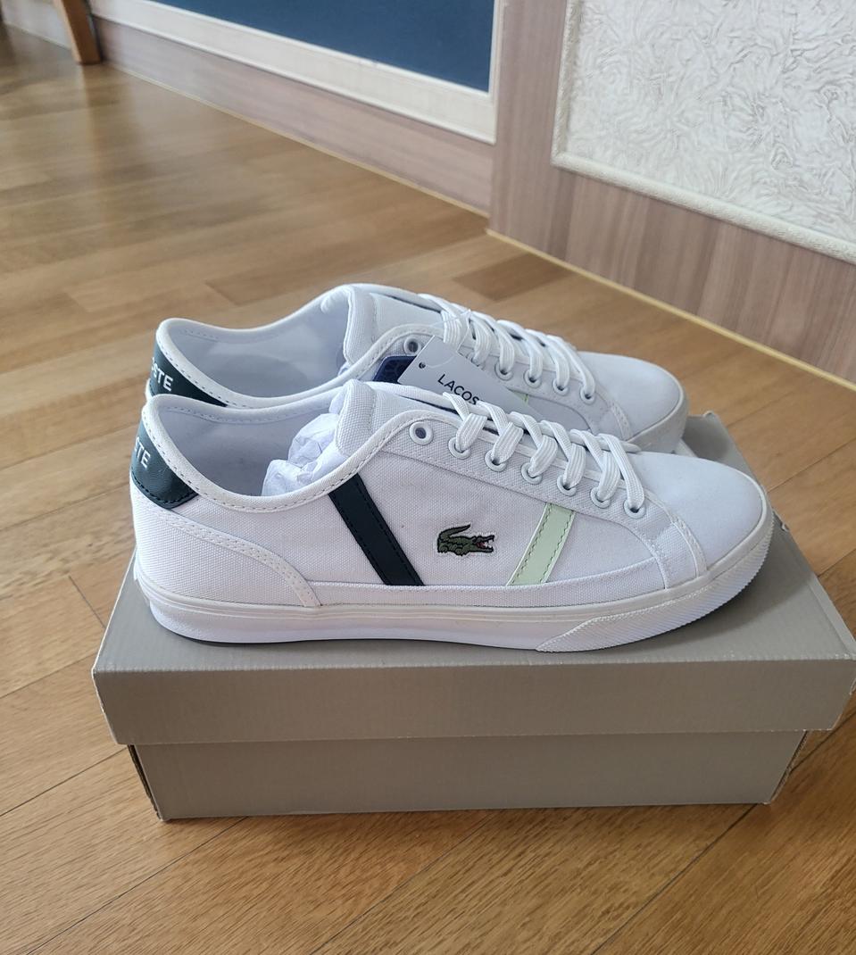 새상품 ) 라코스테 스니커즈 260 (무료배송)