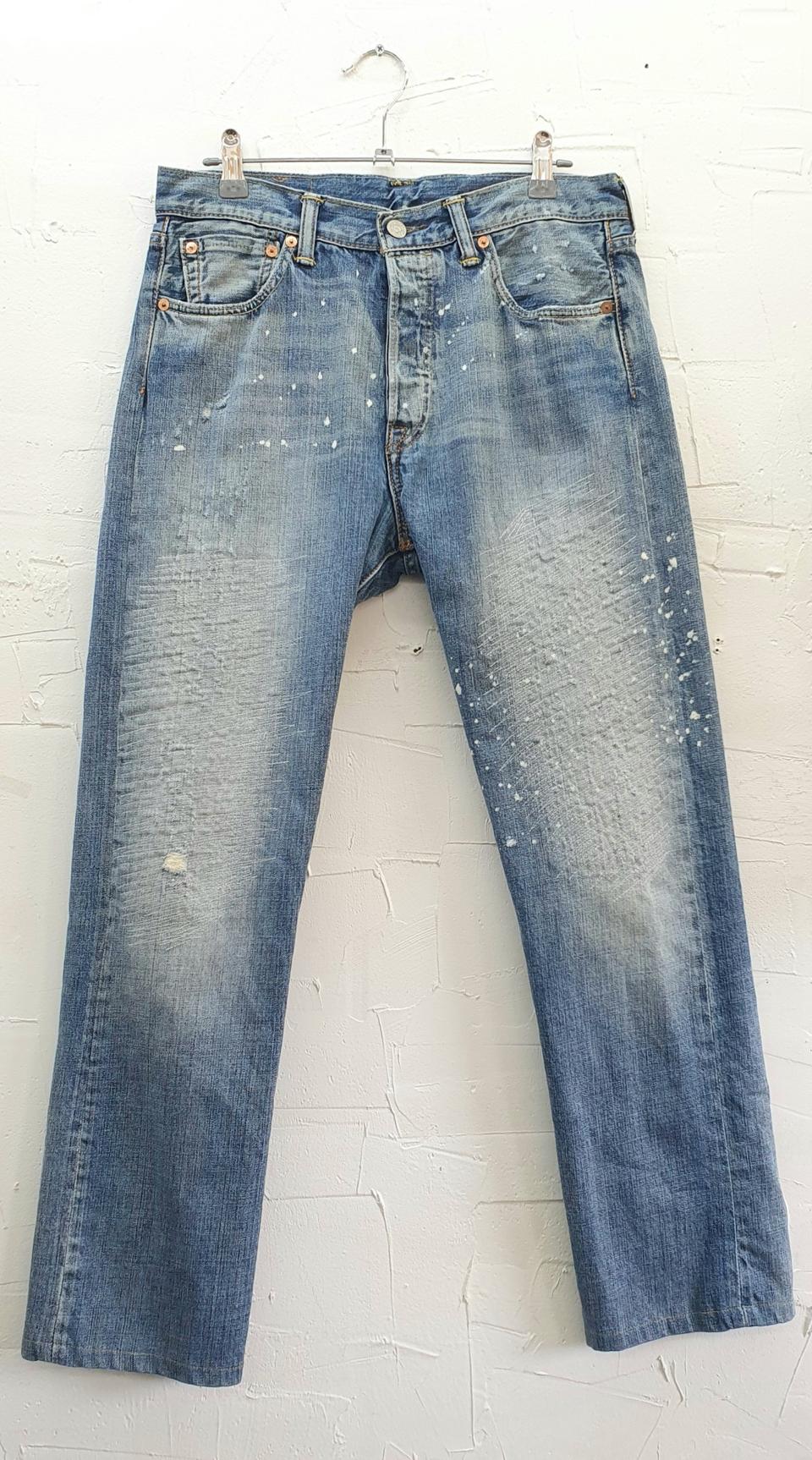 리바이스 501 청바지 W30 L34