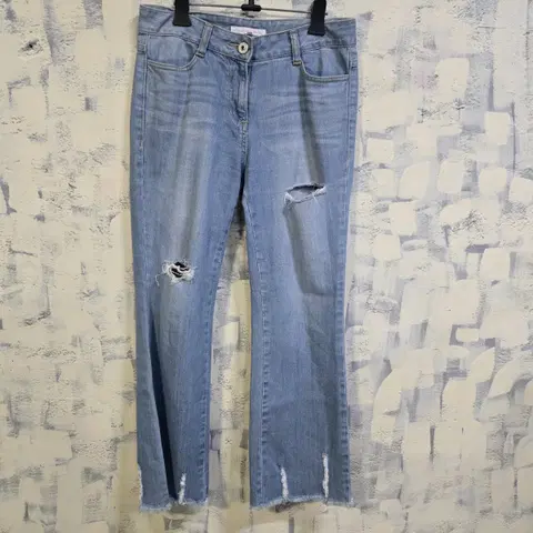 올리브데올리브 여성 찢청 부츠컷 청바지 1