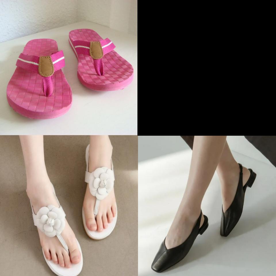 새거) 쪼리 슬리퍼 샌들 단화 플랫슈즈 신발 여성 신발