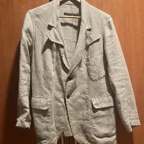 garments reproduction 리넨 자켓