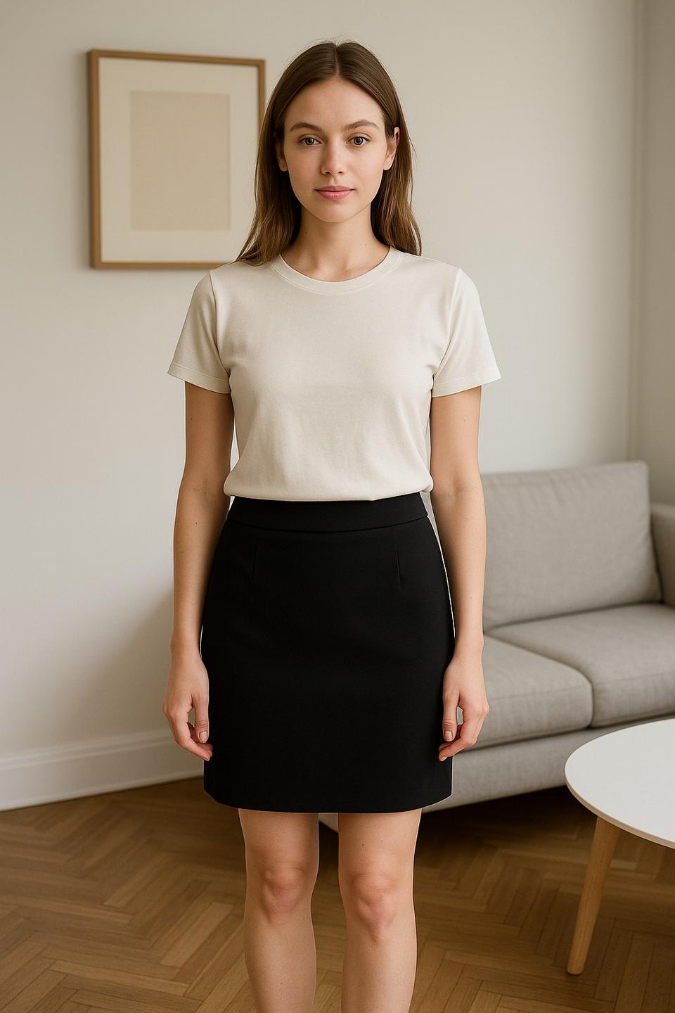 롱스커트 핑크 린넨 스트라이프 고급 플레어스커트 스타일링 팁 시크한 룩