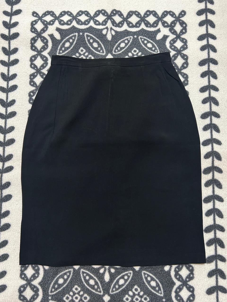 막스마라 이태리 미디 스커트_163