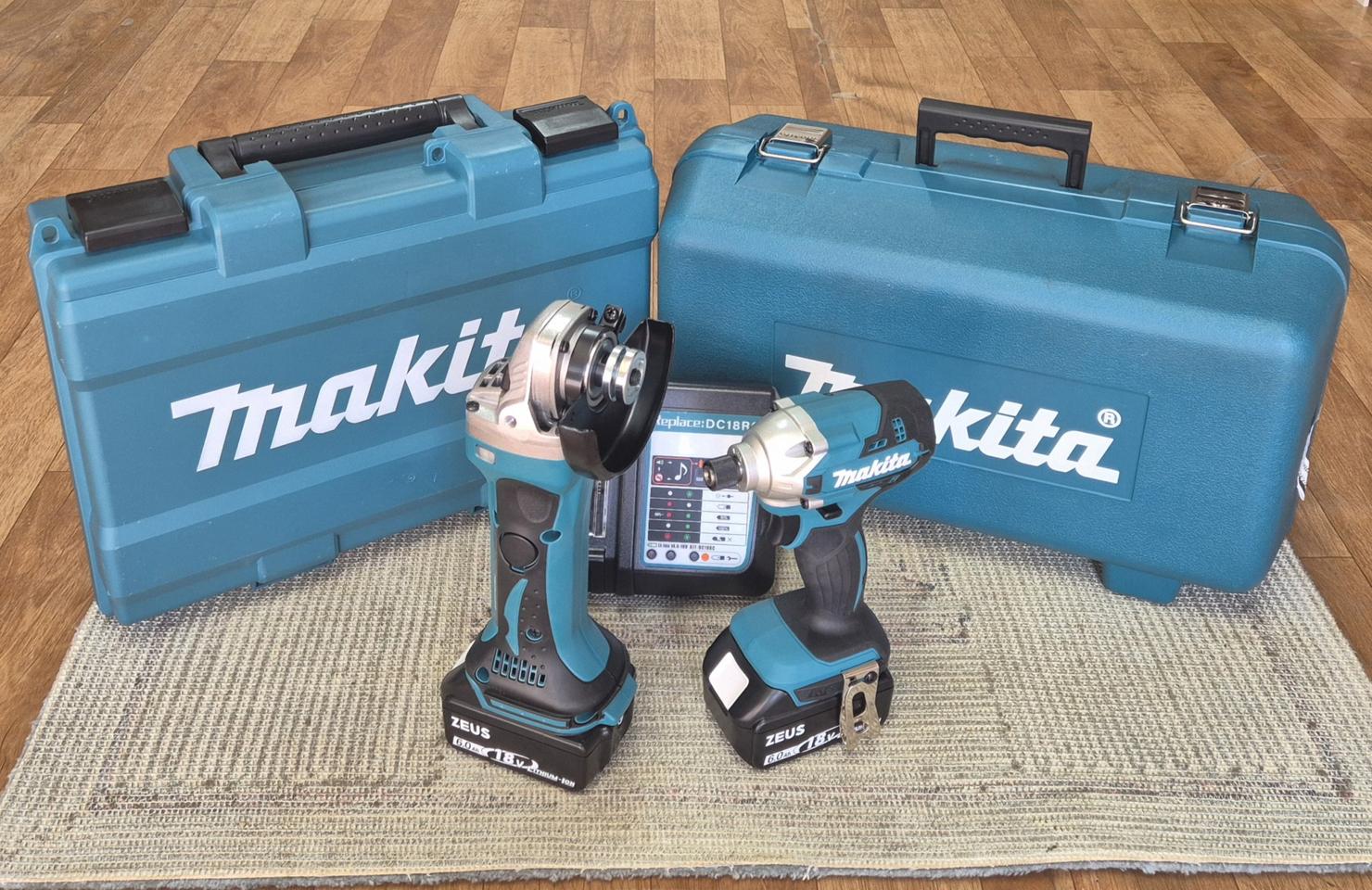 마끼다임팩드릴18v 마끼다그라인더 공구세트