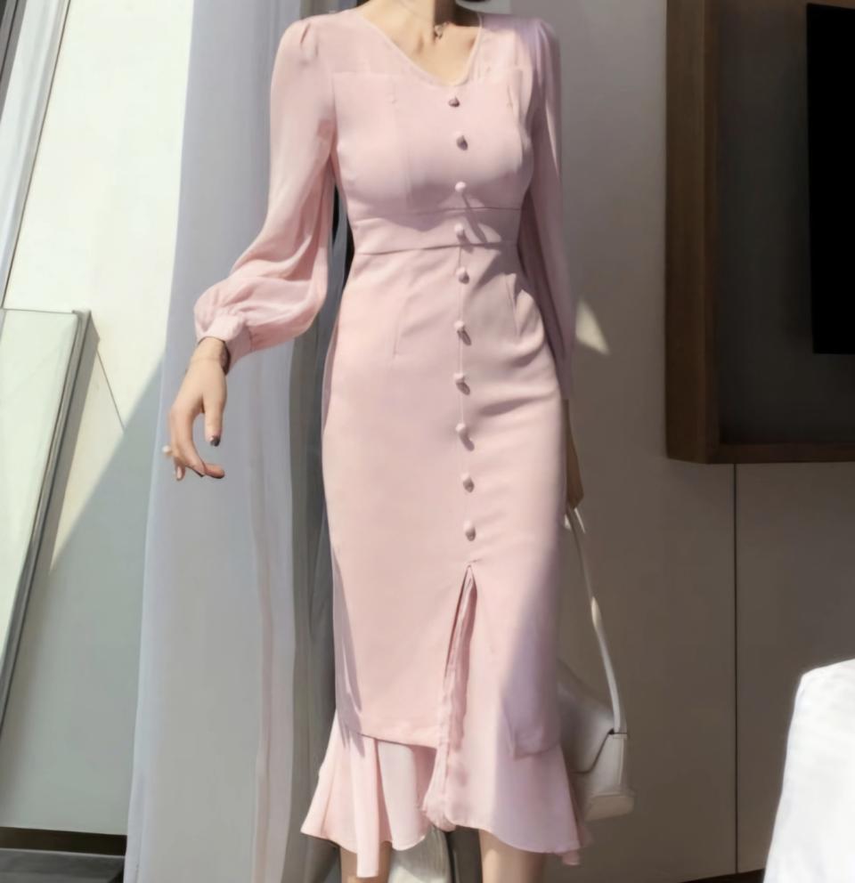 머메이드 롱 원피스