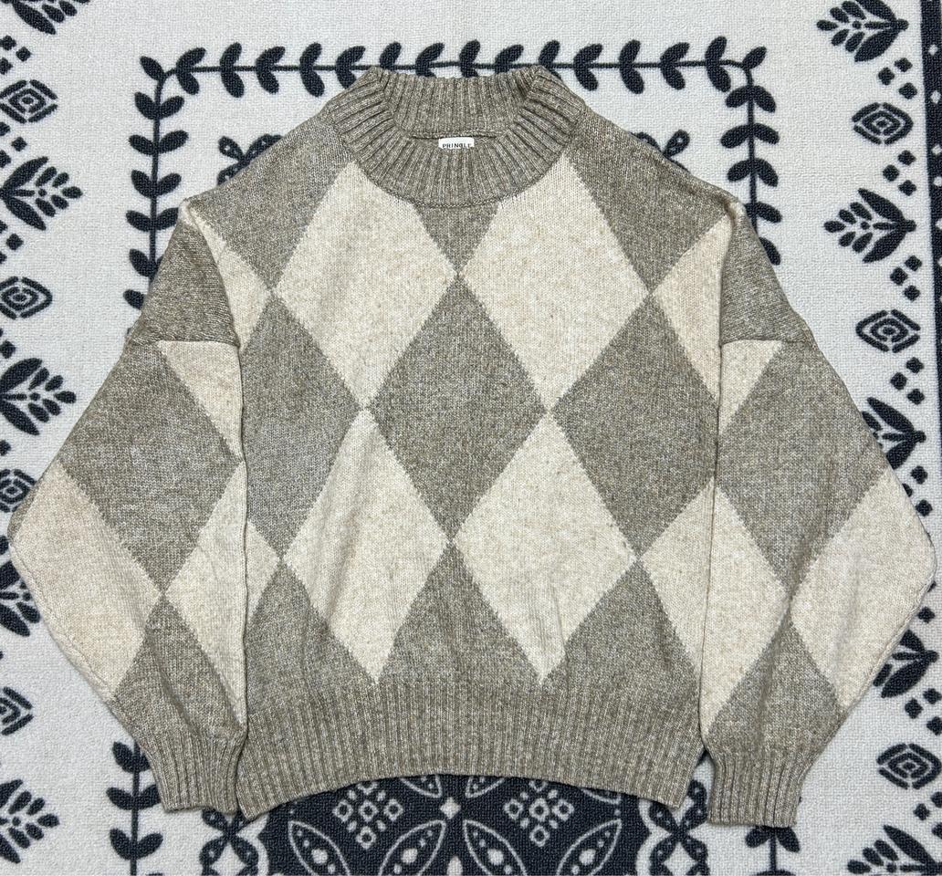 프링글 오브 스코틀랜드 x H&M 아가일 니트_169