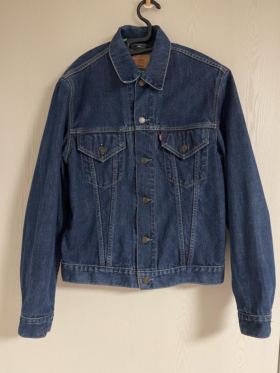 리바이스(Levi's) 70500 04 유럽판 청자켓 데님 트러커 자켓L