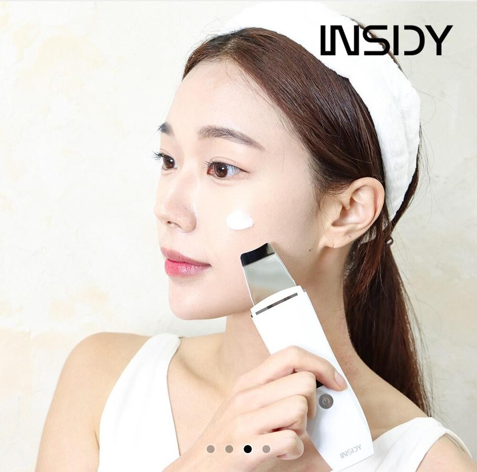 인사이디 갈바닉 아쿠아 필링기 플세트 피지제거기 각질제거 피부마사지기