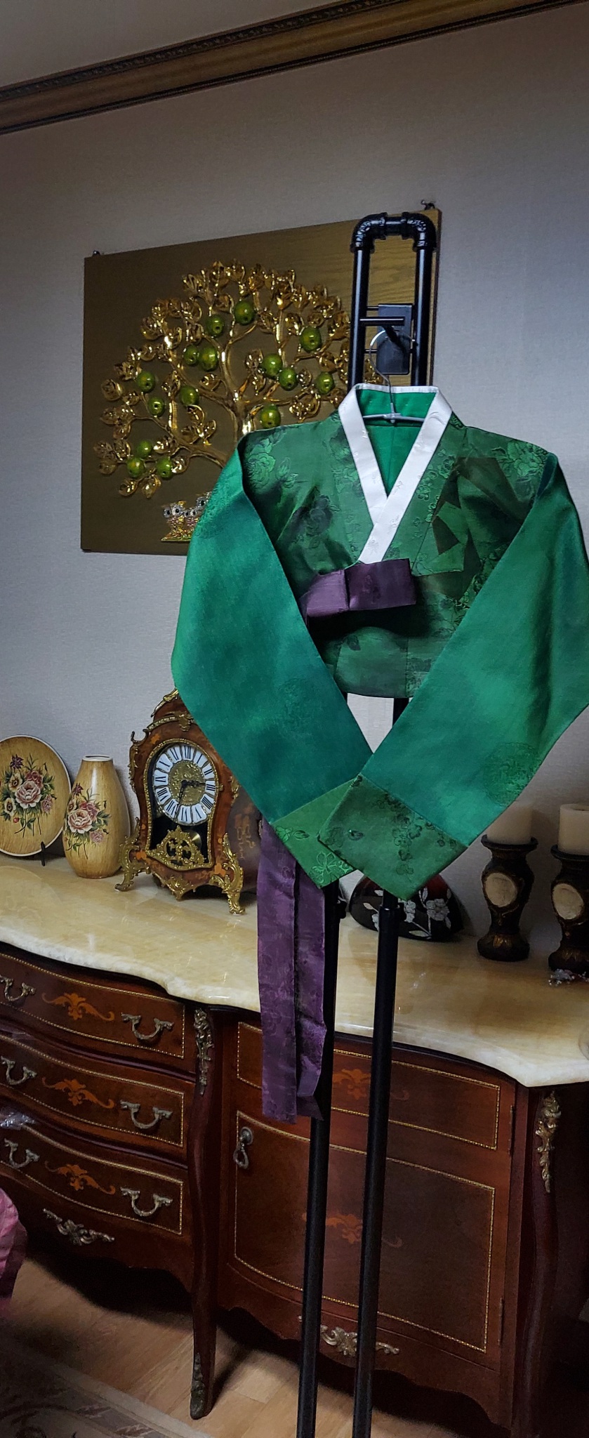 고급*한복저고리-66 반품44  총장30