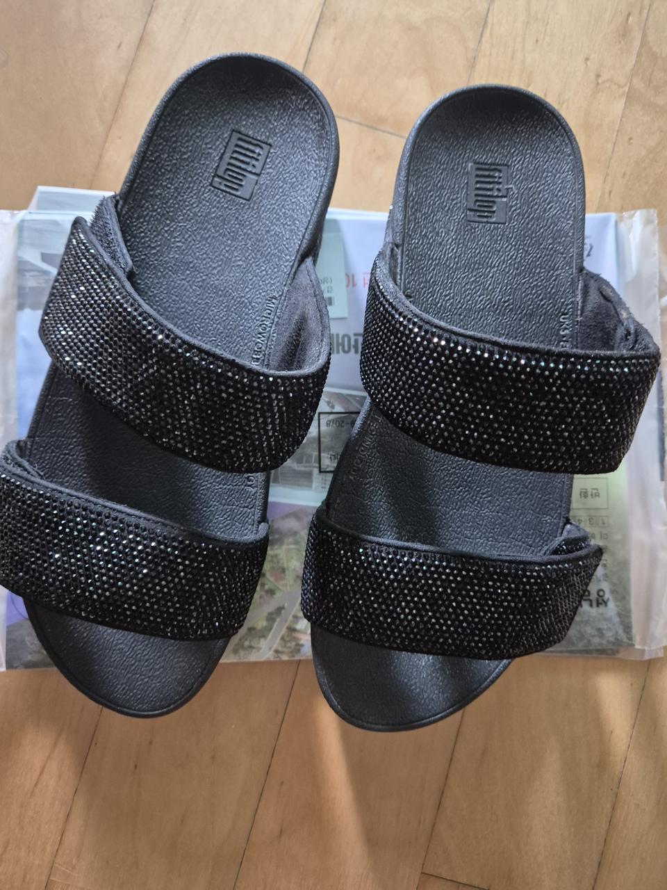 핏플랍 정품블랙245 35000