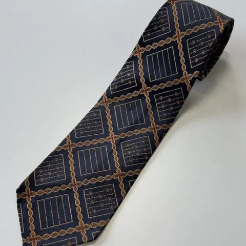 빈티지 패턴 넥타이 8.3cm