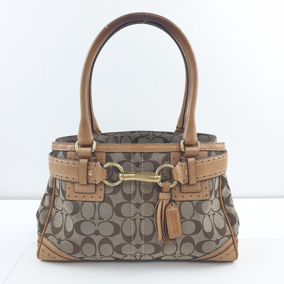 코치 시그니처 토트백