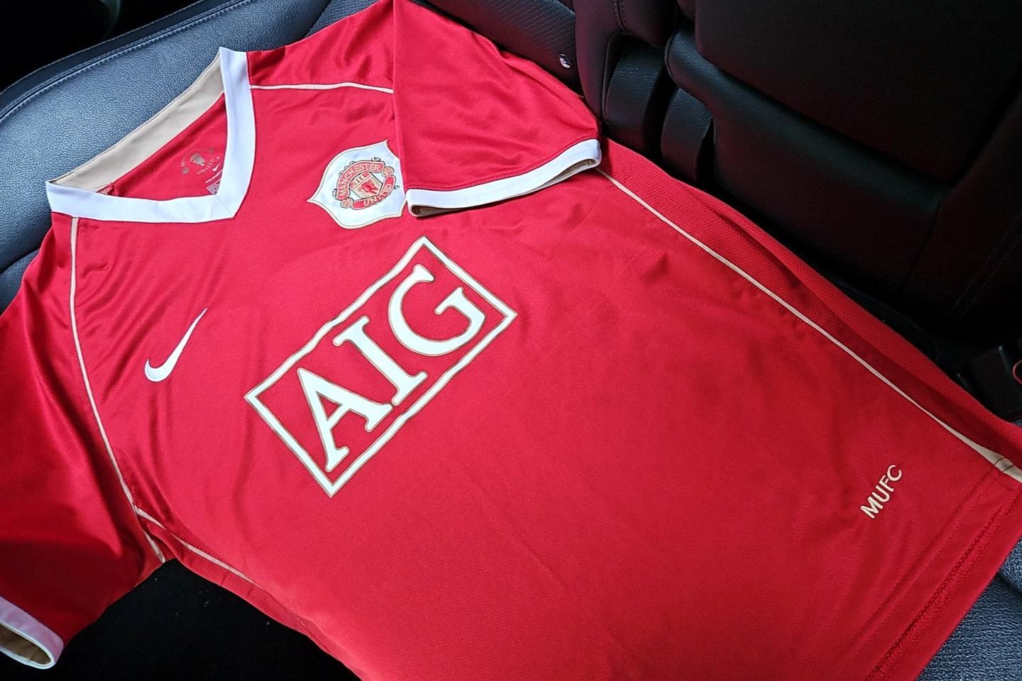 맨유 AIG스폰서유니폼