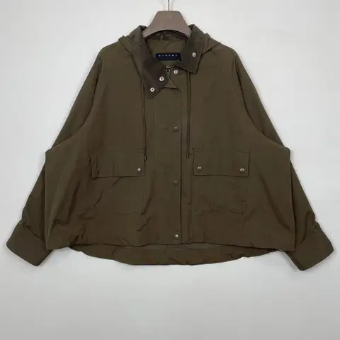 시슬리 오버핏 숏 야상자켓