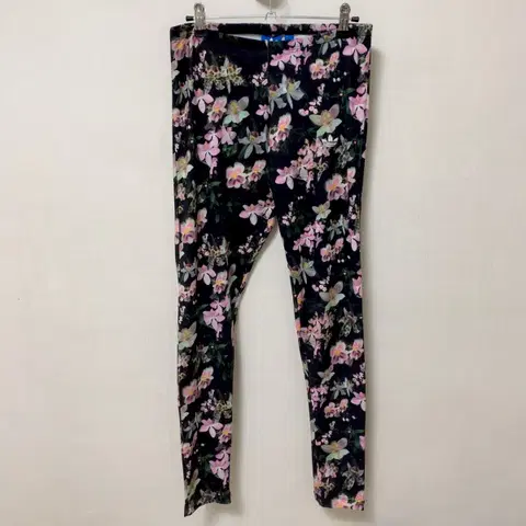 아디다스 파이어버드 플라워 밴딩 레깅스 블랙 90 68cm