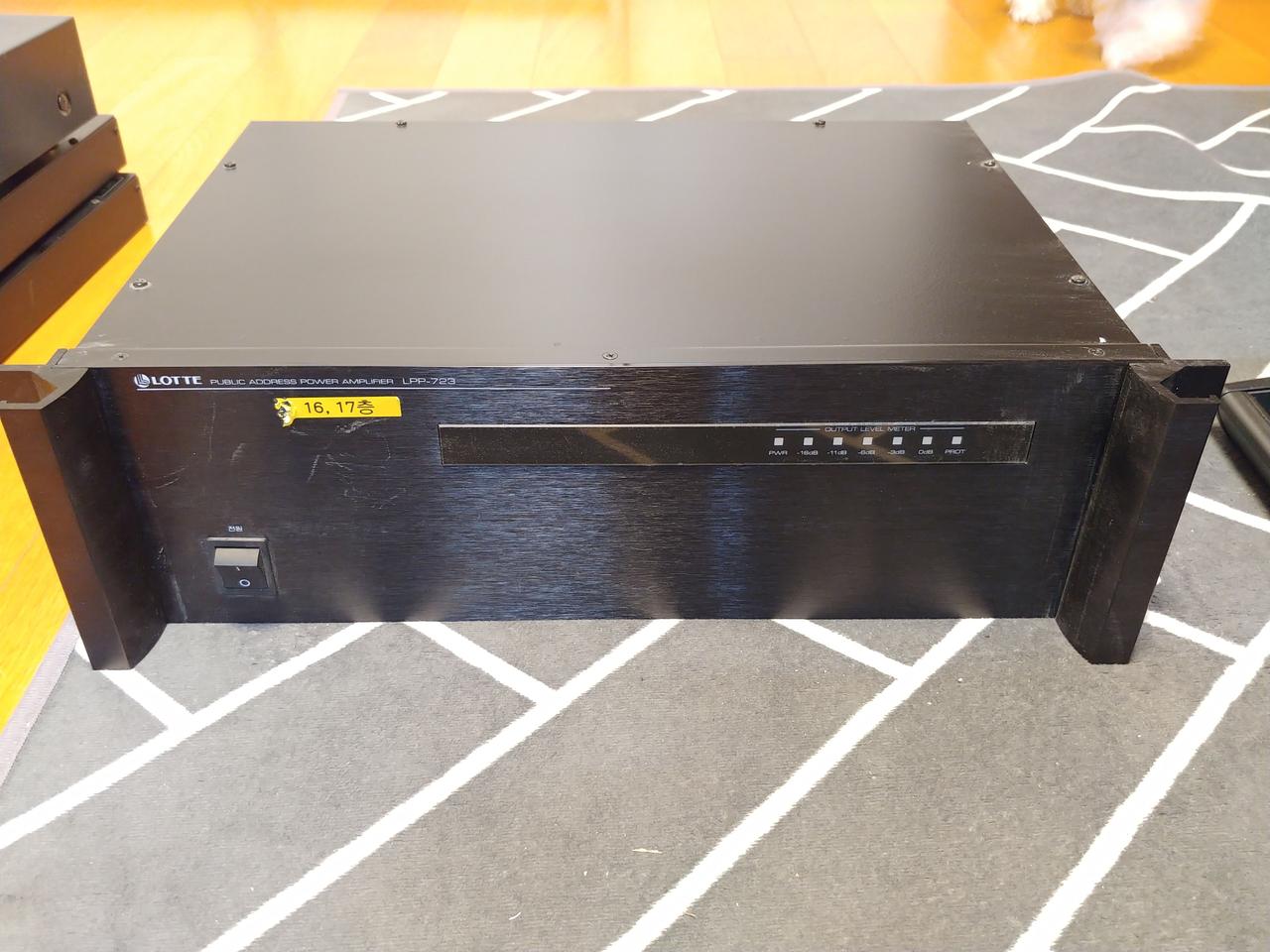 롯데(LPP-723) P.A파워앰프 판매합니다.