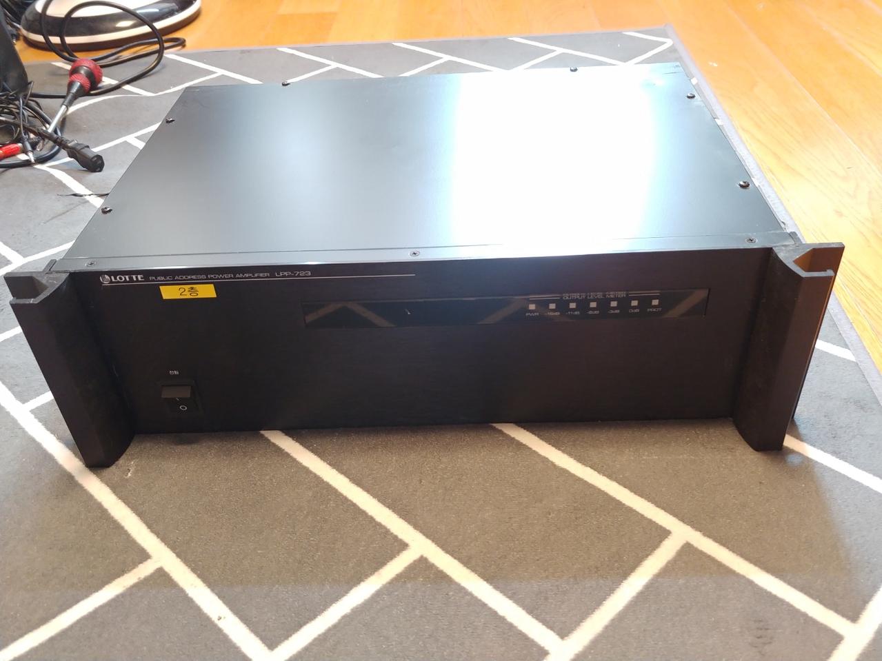 롯데(LPP-723) P.A파워앰프-2 판매합니다.