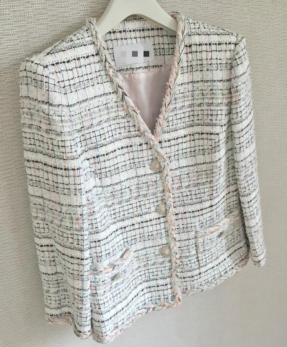 압구정12 발렌티나엘 샤 트위드 자켓