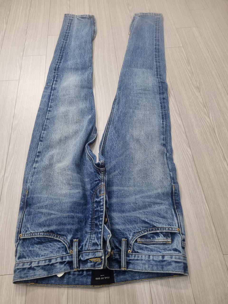 피어오브갓 워시 데님