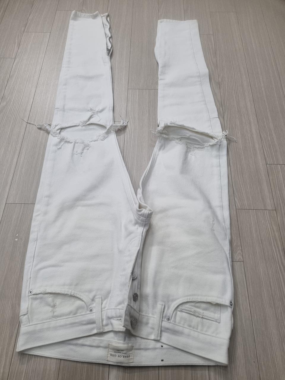 피어오브갓 화이트 데님