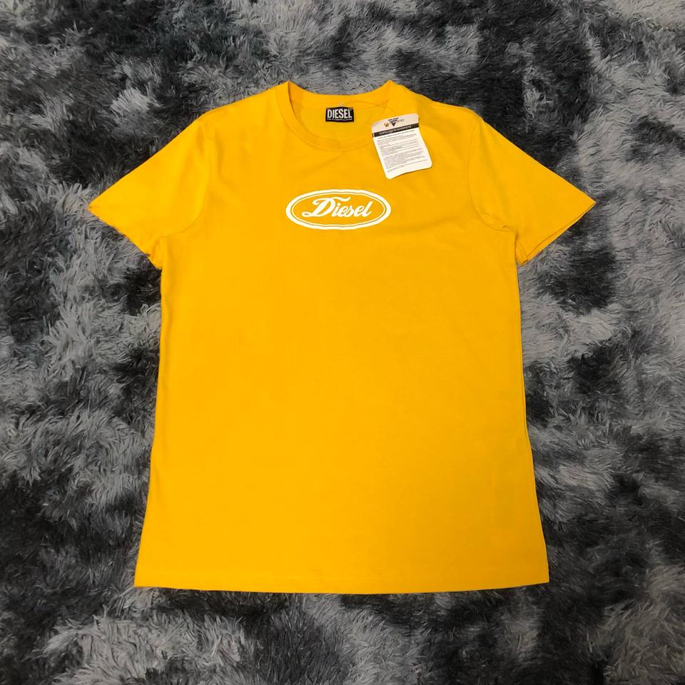 디젤 센터 로고 티셔츠