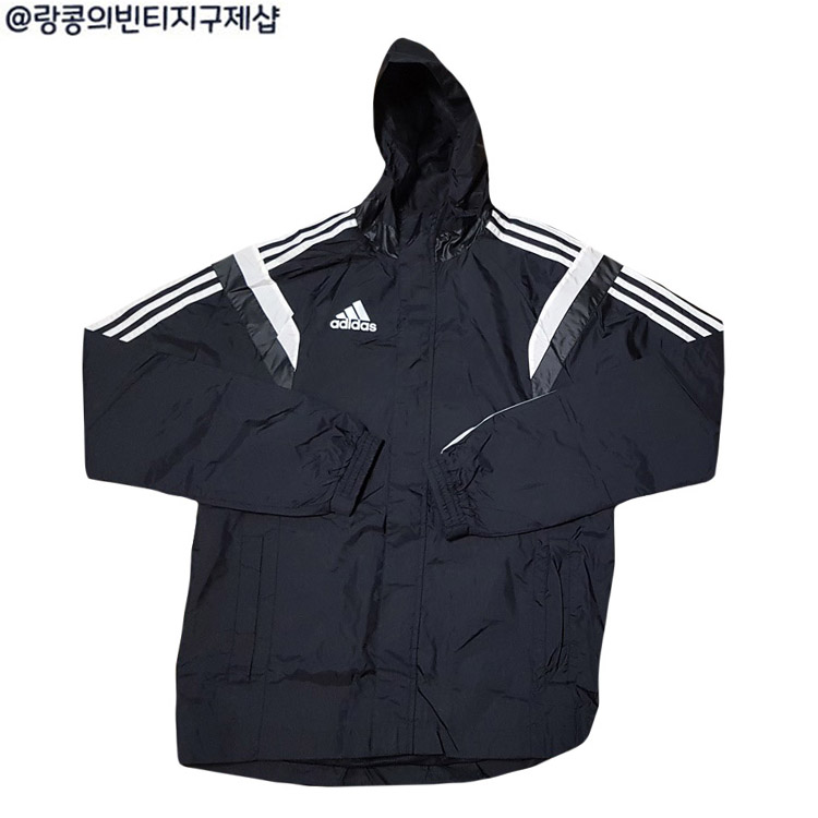 아디다스 스트릿 삼선 오레오 바람막이 자켓