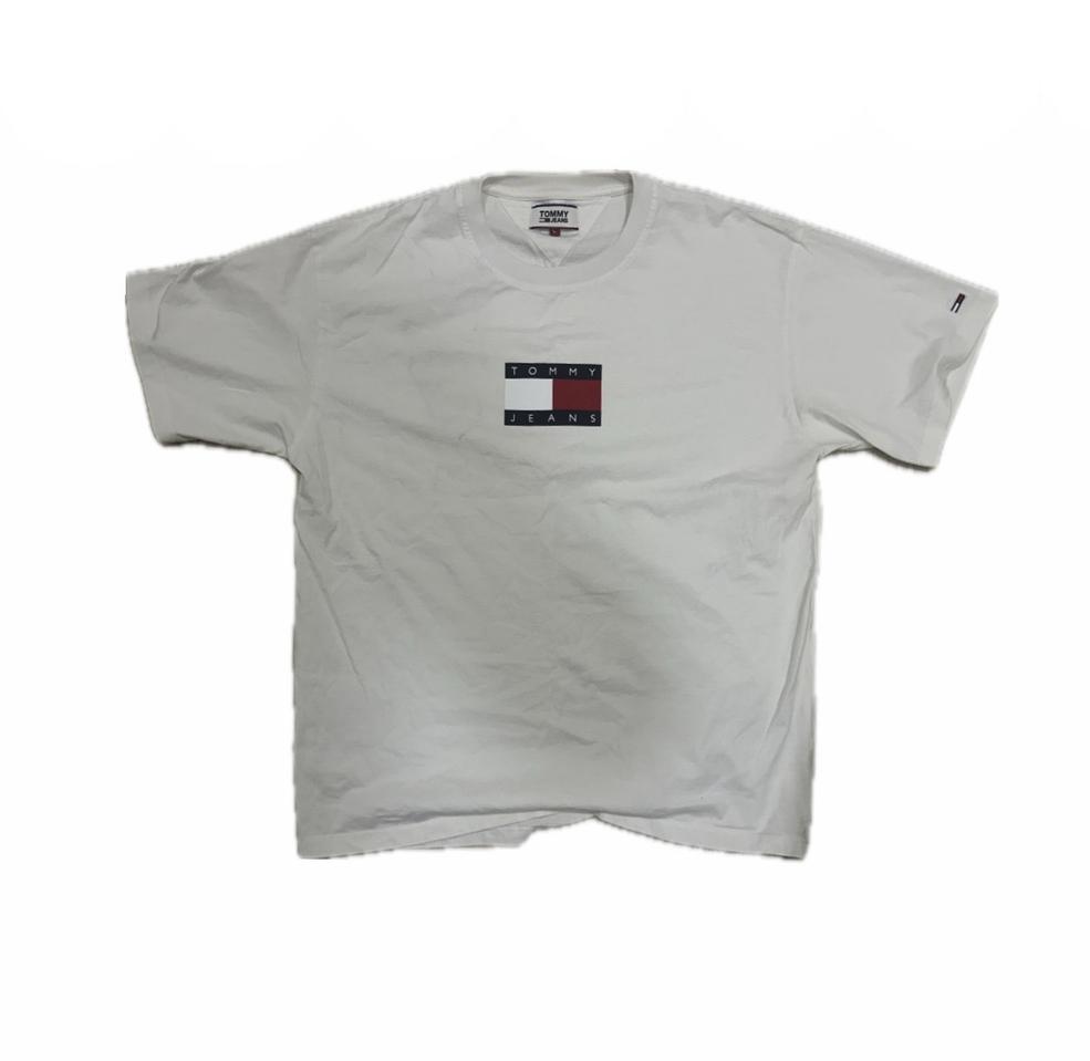 타미진스 반팔 로고 티셔츠 화이트