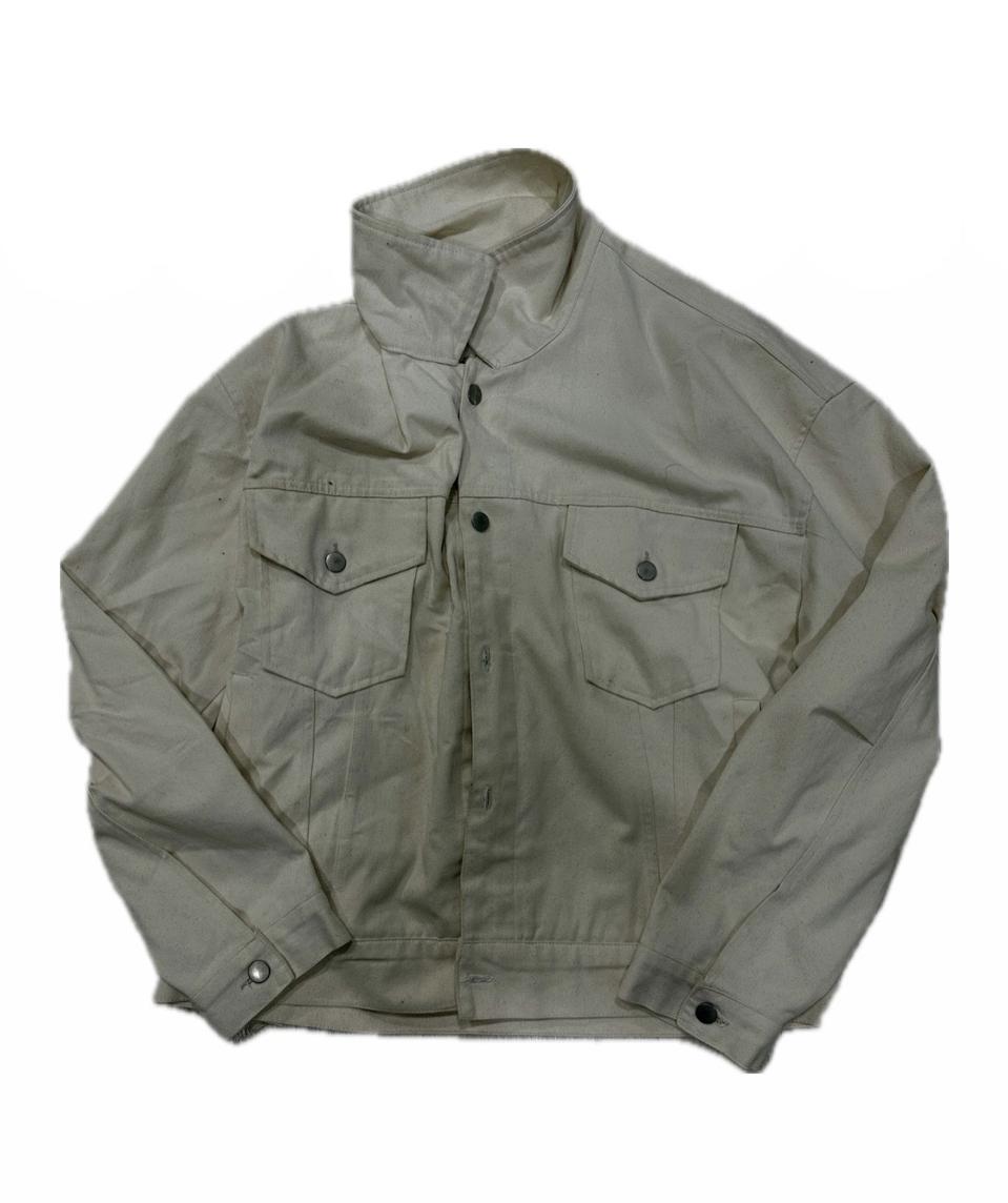 연베이지 컬러 워크자켓 / 트러커 자켓