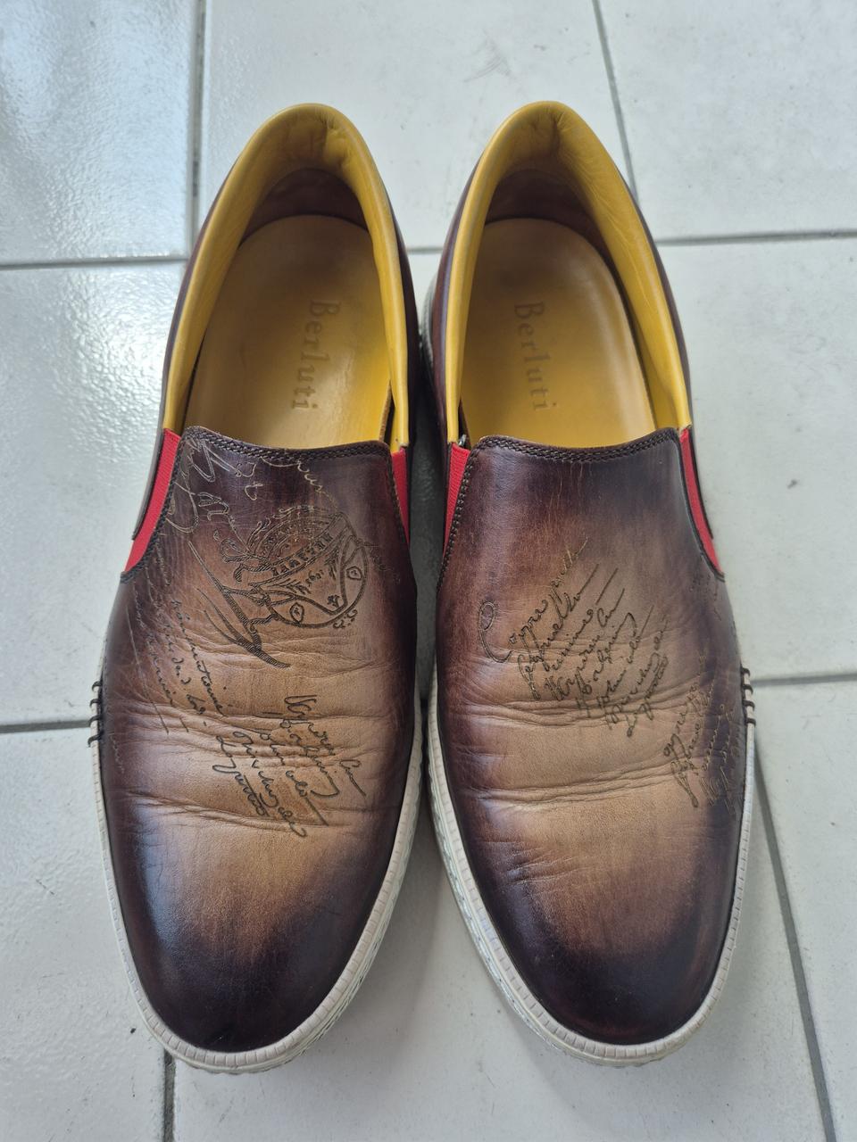 정품)벨루티 스니커즈(슬립온)265사이즈판매