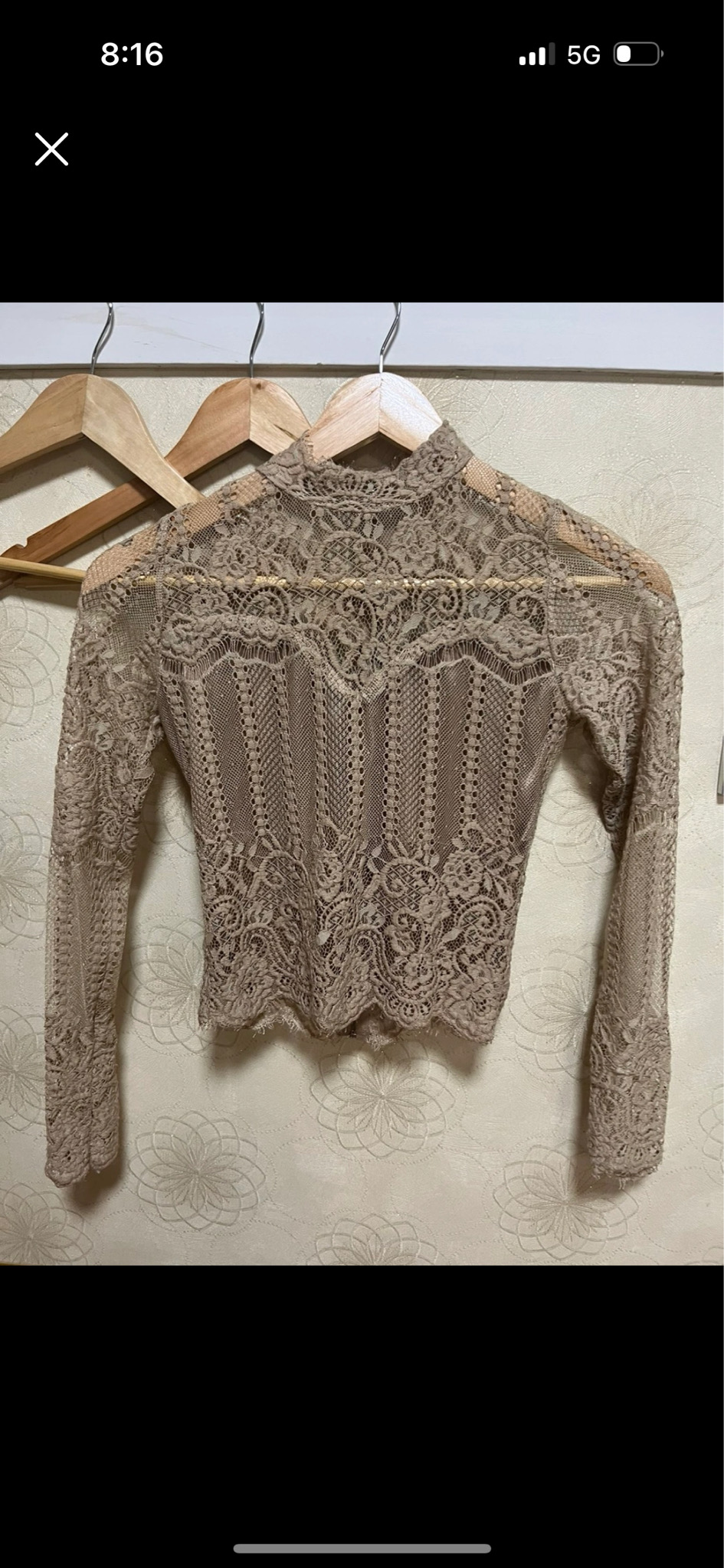 시스루 홀복 블라우스