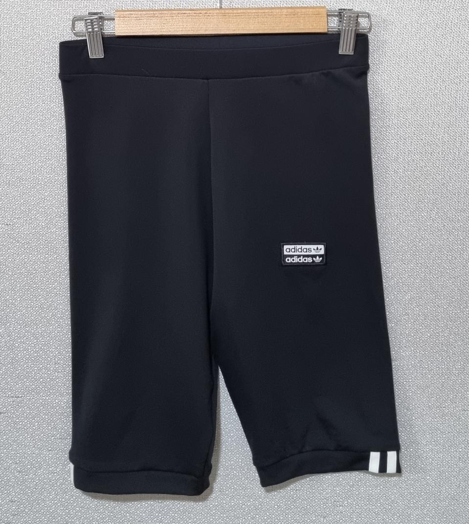 M ) 아디다스 블랙 사이클링 5부 레깅스 