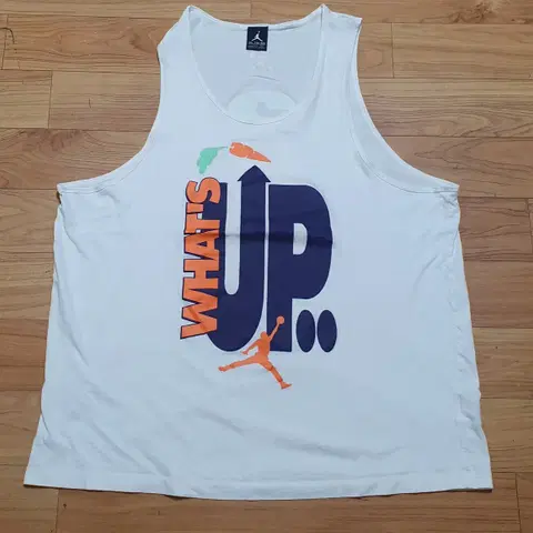 NIKE 나이키 에어조던 스페이스잼 탱크탑 민소매 니시 런닝 이미지참조