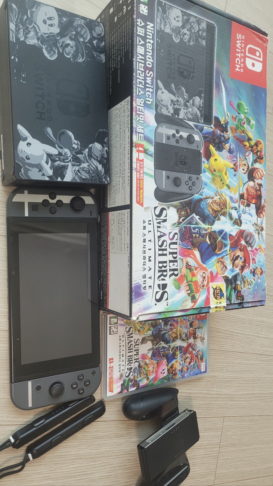 (급처)닌텐도 스위치 대난투 에디션(슈퍼 스매쉬 브라더스)