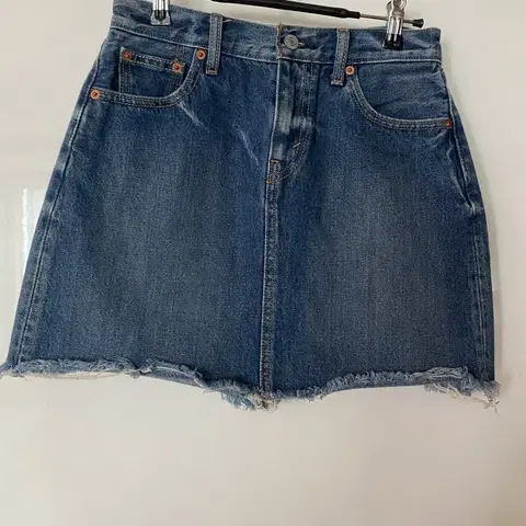 리바이스 데님 미니 스커트 청 치마 청치마