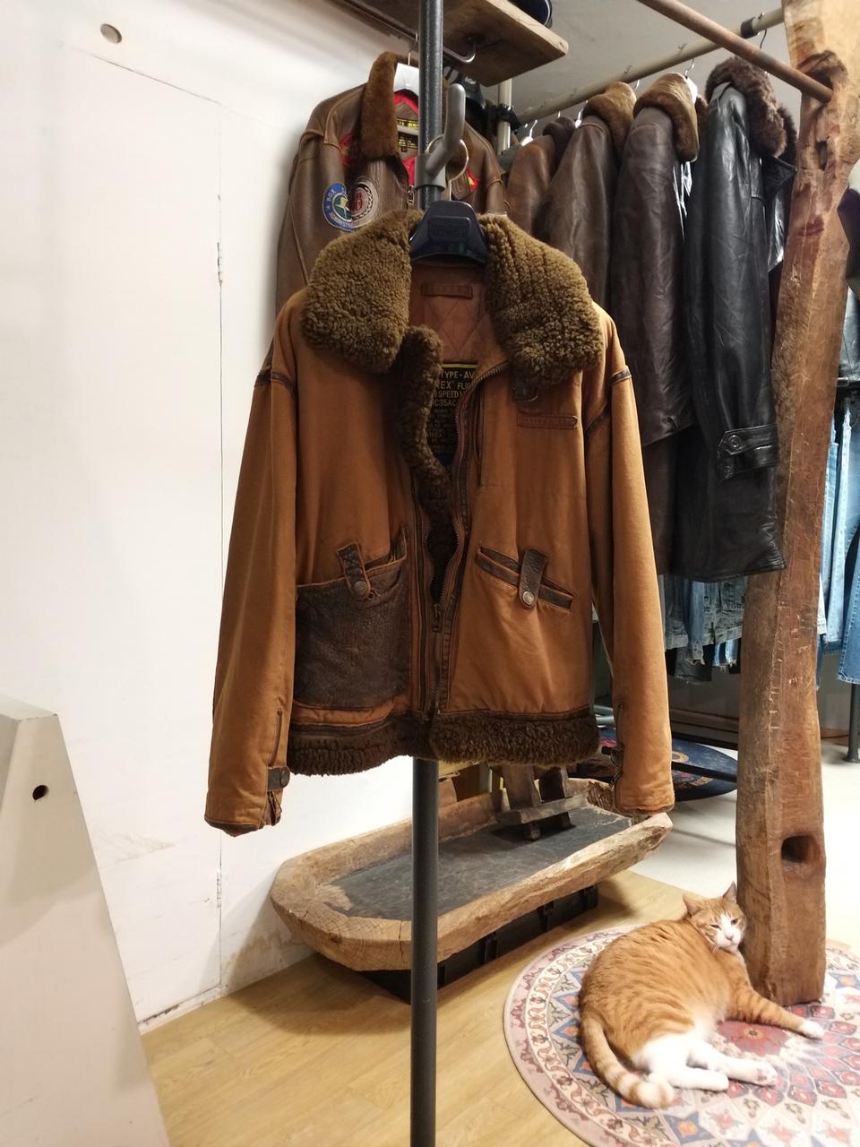 AVIREX 아비렉스 B-3 양털항공자켓 ㆍL